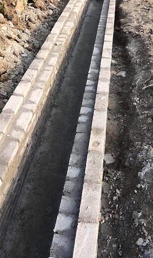 揚州市廣陵區(qū)泰安鎮(zhèn)路邊排水溝項目01